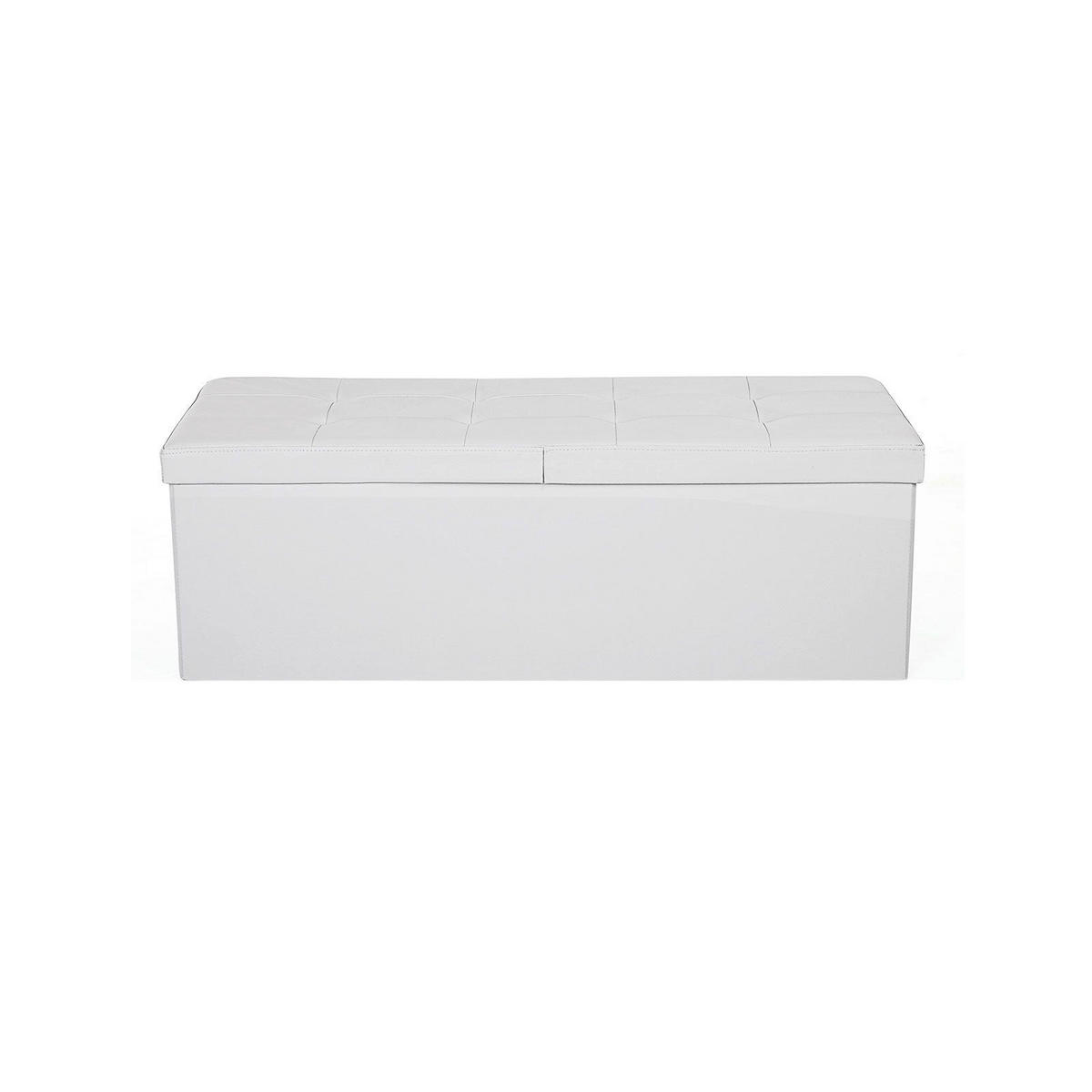 SITZBANK - Weiß, Holzwerkstoff (38/38/110cm) - Hansiro