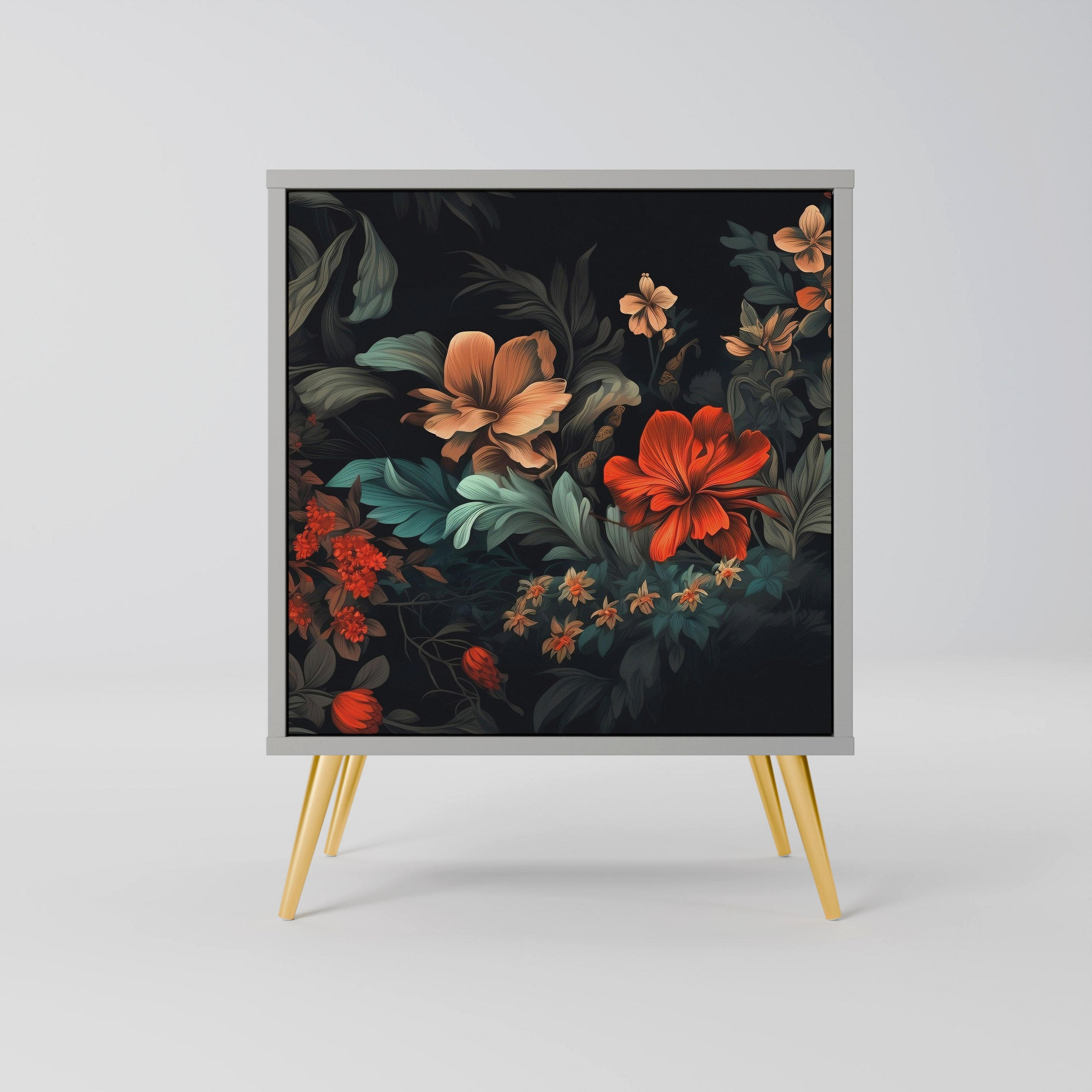 SpaceRebels Sideboard Grau 57.5x75.5x42 cm