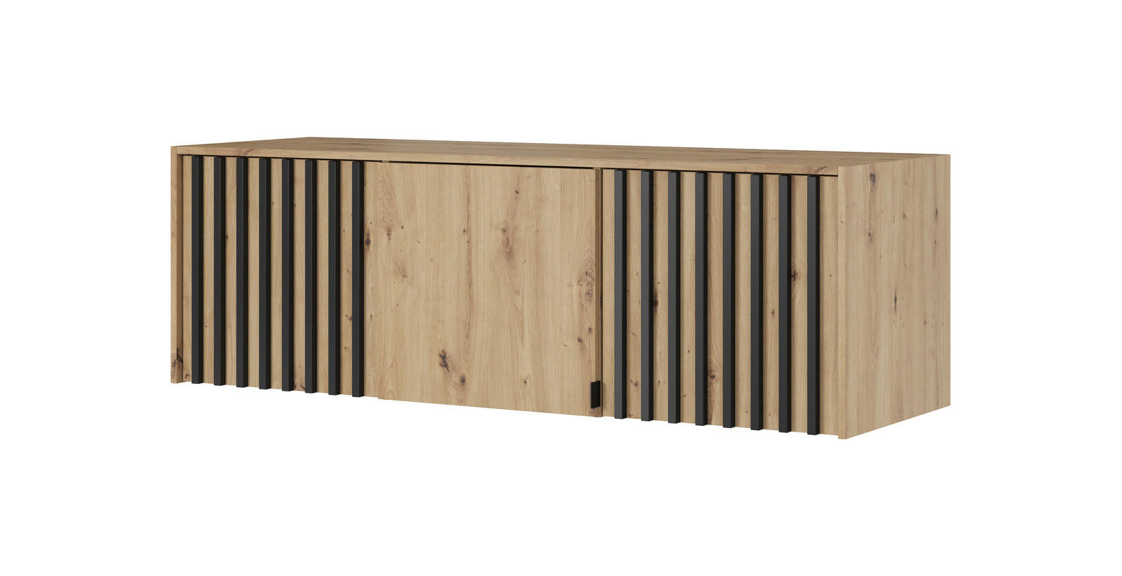 Ravio Schrankaufsatz Eiche Artisan 155x50x51 cm