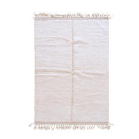 BERBERTEPPICH schlicht Wolle 161x 240 cm - Weiß, Naturmaterialien (161/240cm) - AFK Living