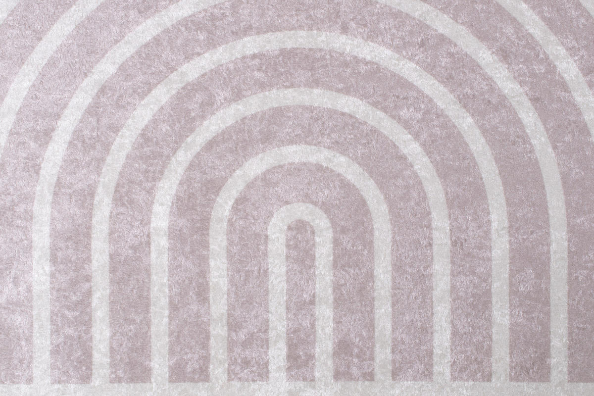 TEPPICH mit Bogenmuster in Beige Grege 120x160 cm - Beige, Textil (120/160cm) - Nazar Rugs