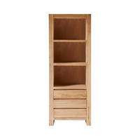 BÜCHERREGAL Eden Natur aus Eiche - Naturfarben, Holz (75/200/40cm) - Tikamoon
