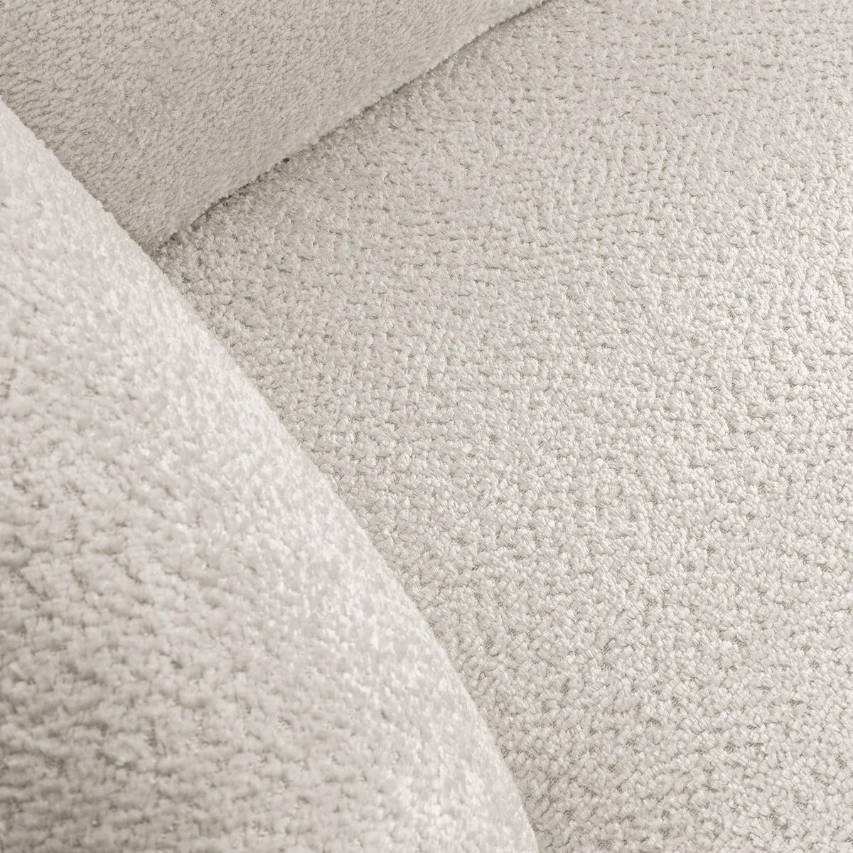 ECKSOFA LINKS VIRA, Weiß, Chenille - Schwarz/Weiß, Holz/Holzwerkstoff (300/160cm) - KONSIMO®