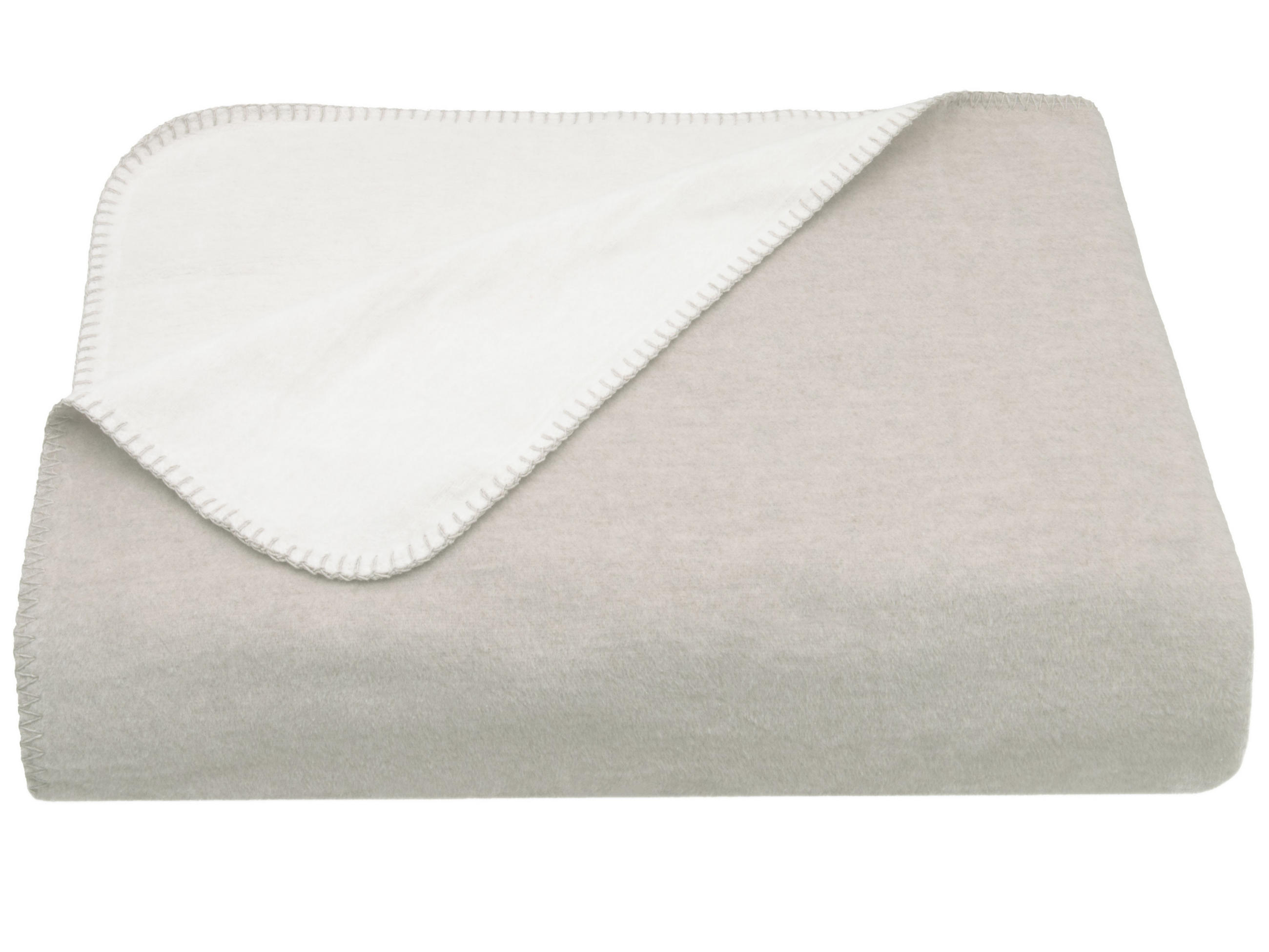 KUSCHELDECKE, 150x200 cm, 60% Baumwolle, 40% Polyacryl, Grau - Grau, Naturmaterialien (150/200cm) - Zollner