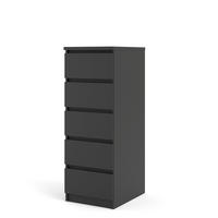 KOMMODE Schwarz - Schwarz, Holzwerkstoff (40/111/50cm) - ebuy24