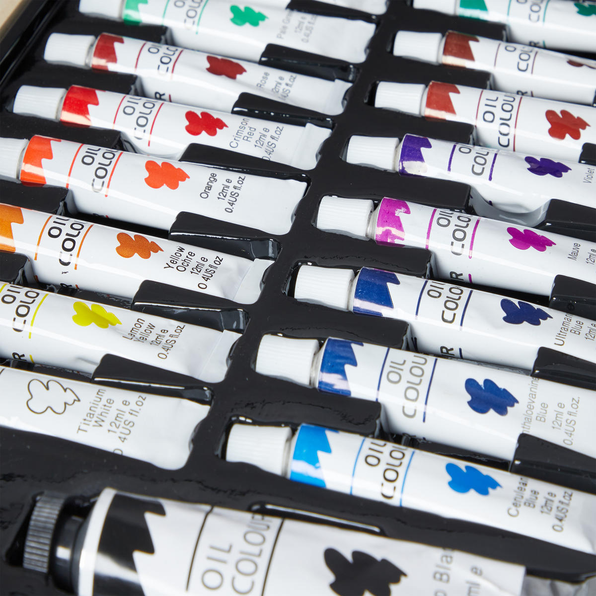 MALKOFFER - Hellbraun, Holz/Kunststoff (36.5/5/26.5cm) - Relaxdays