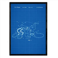 POSTER Defibrillator Patent A3 Rahmenlos - Klar, Papier (29.7/5/42cm) - Nacnic