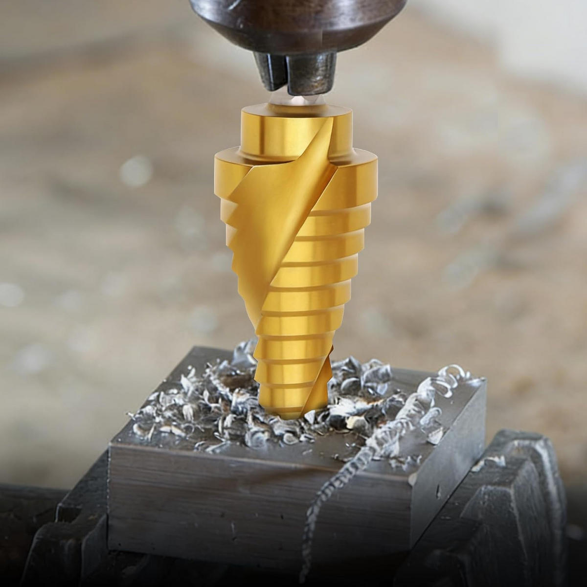 BIT-SATZ,SCHNELLARBEITSSTAHL - Gelb, Metall (0.6/0.6/7.7cm) - LIBRATON