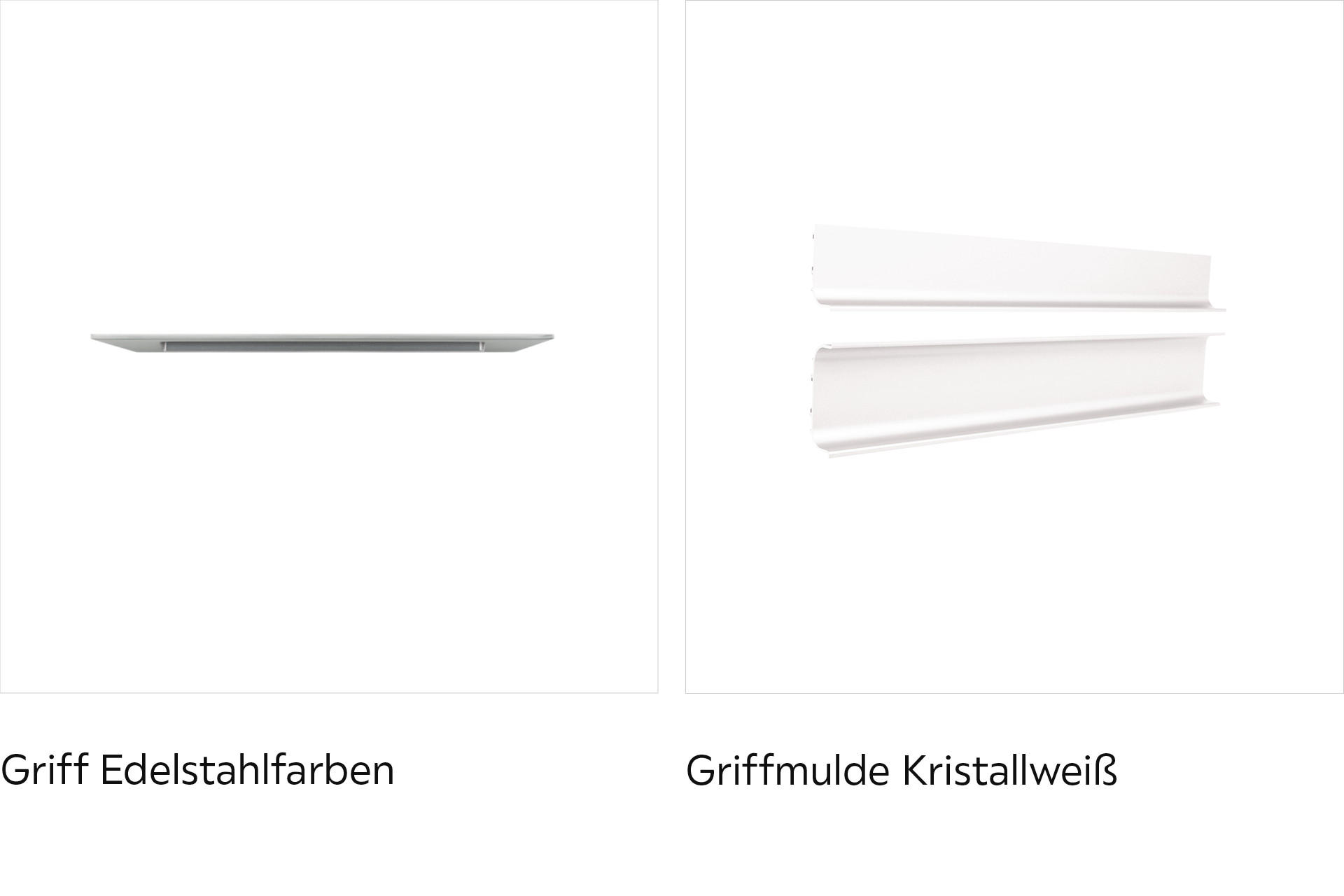 Griffe aus Edelstahl