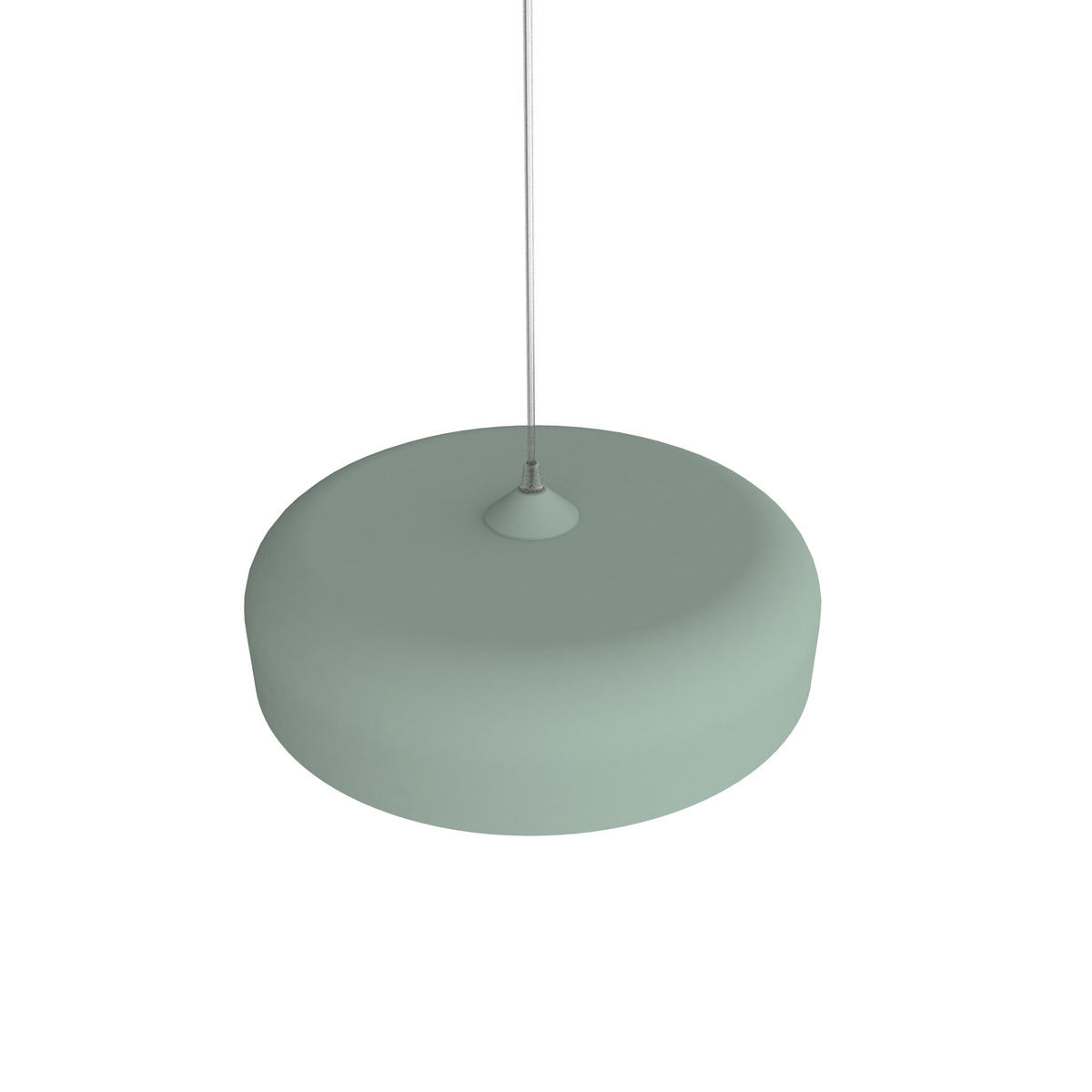 HÄNGELEUCHTE Tuzzi - Grün, Metall (40/40/10cm) - Lumicom