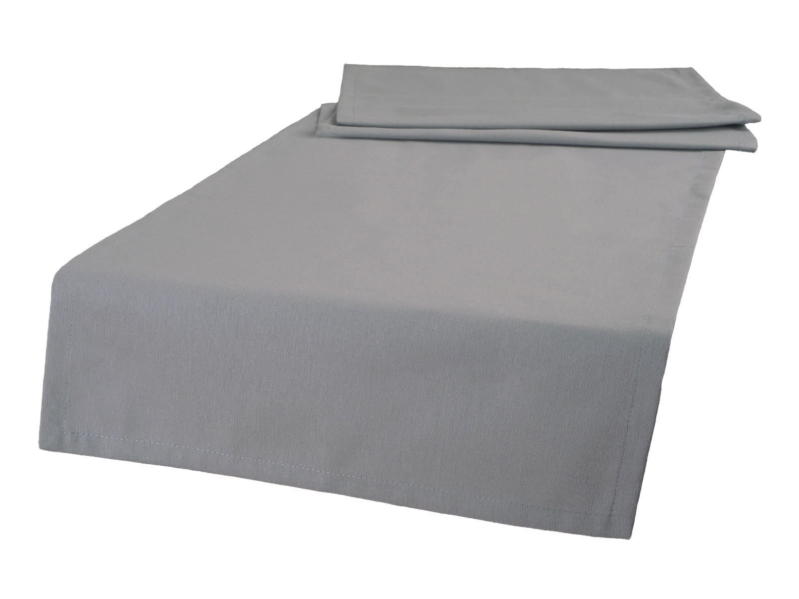 TISCHLÄUFER Wunschton silber 40/130 cm - Grau, Textil (40/130cm) - beties Heimtextil