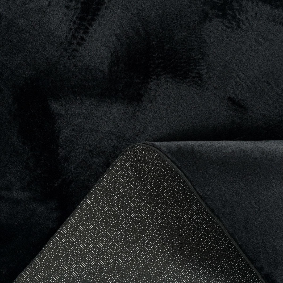 HOCHFLORTEPPICH 240/340 SOFT 380 - Schwarz, Kunststoff (240/340cm) - Paco Home