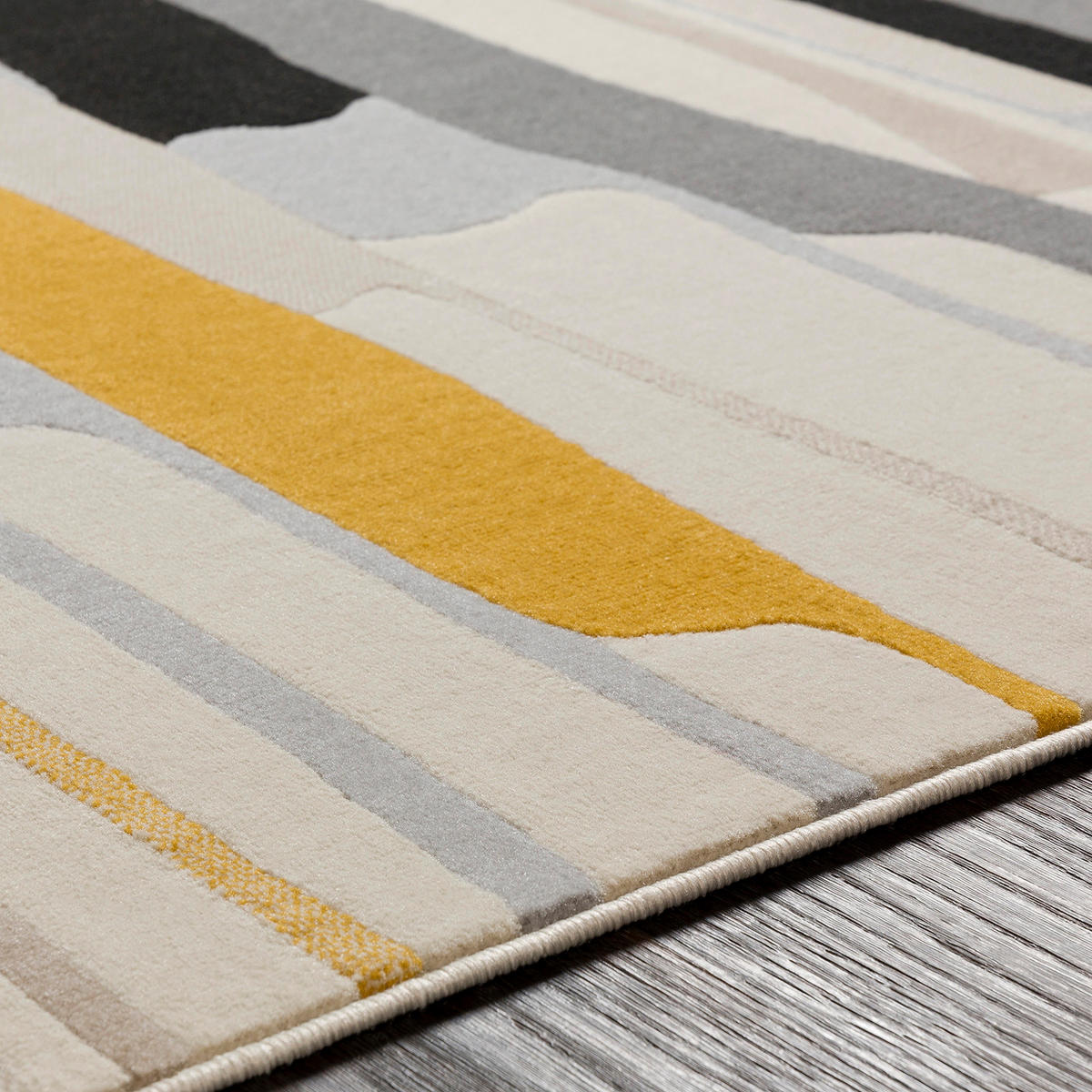 KURZFLORTEPPICH 120x170 cm Mehrfarbig - Multicolor, Naturmaterialien/Textil (120/170cm) - LIVABLISS