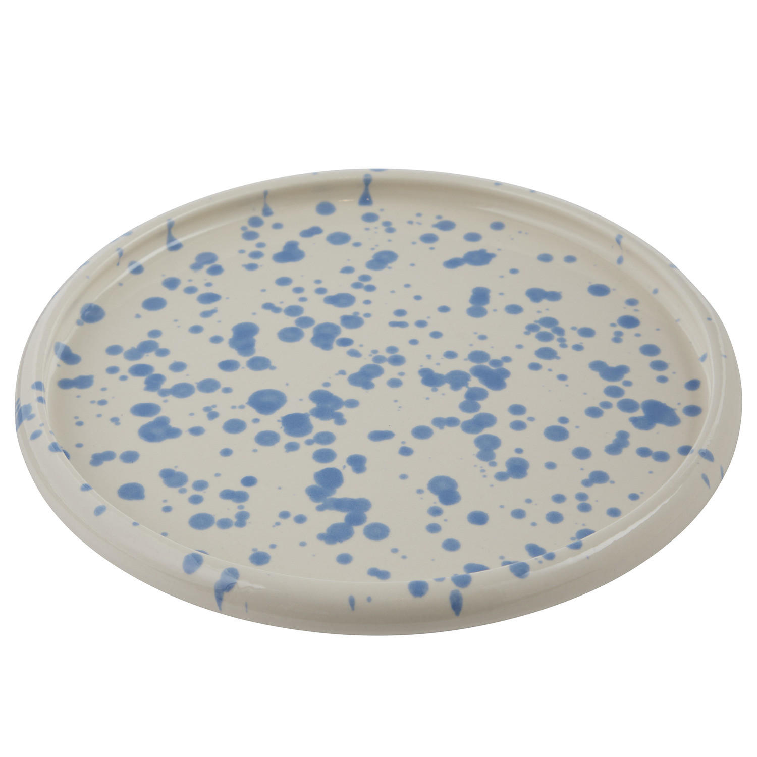 FRÜHSTÜCKSTELLER Boogy Splash - Hellblau, Keramik (21/21/2.3cm) - Butlers