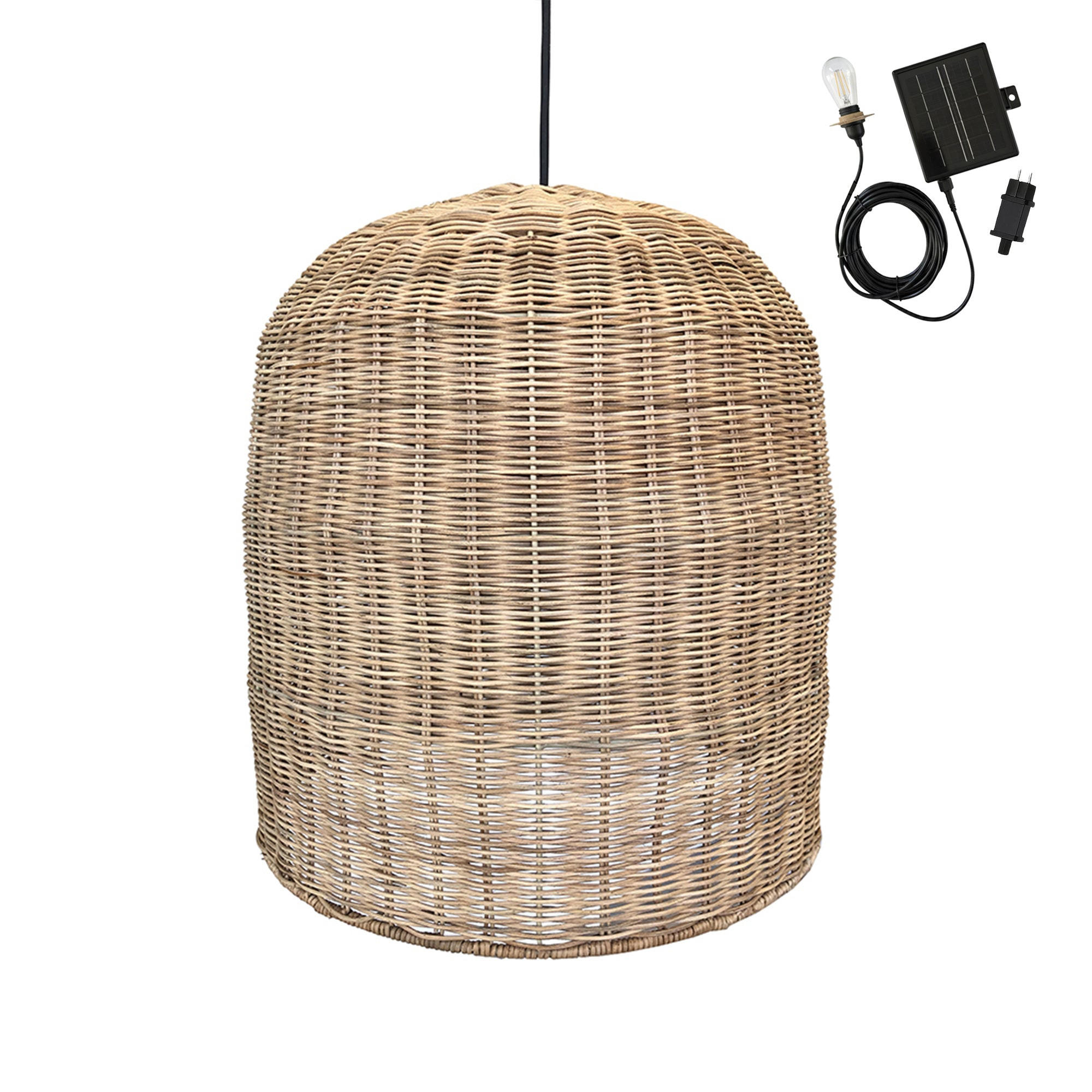 Lumisky Solaranhänger Beige 40x45x40 cm