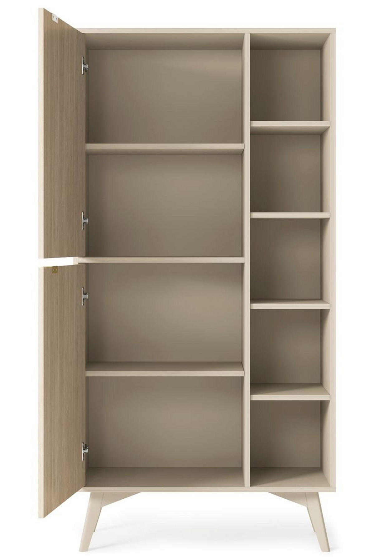 WOHNZIMMER Set 3-tlg. – FOREST – Sandfarben - Sandfarben, Holzwerkstoff (80/160/38cm) - hi-markt