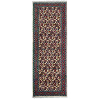 TEPPICH Assadabad Beige 192/71 cm Schurwolle - Beige, Textil (71/192cm) - Looma