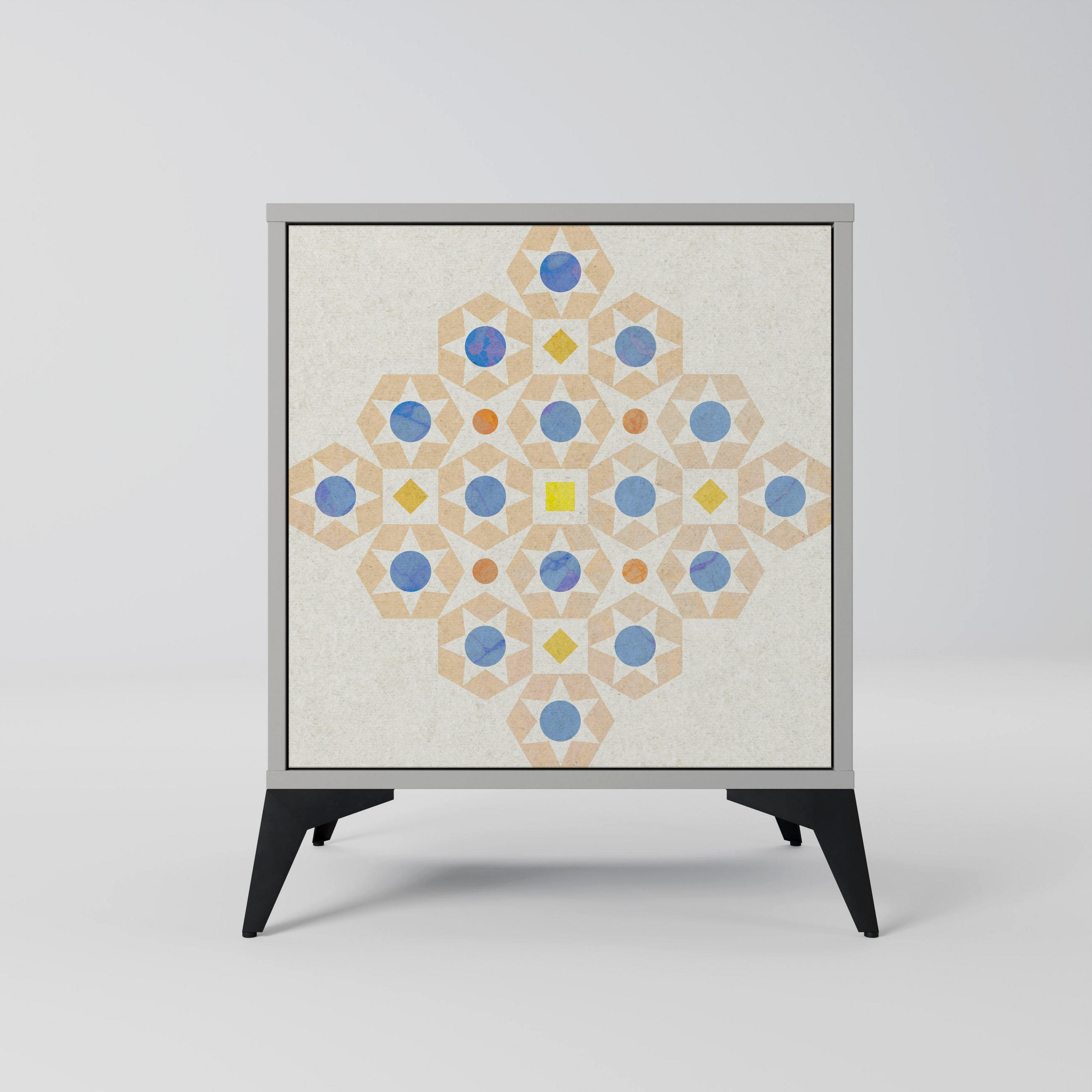 SpaceRebels Sideboard Grau 57.5x70.5x42 cm