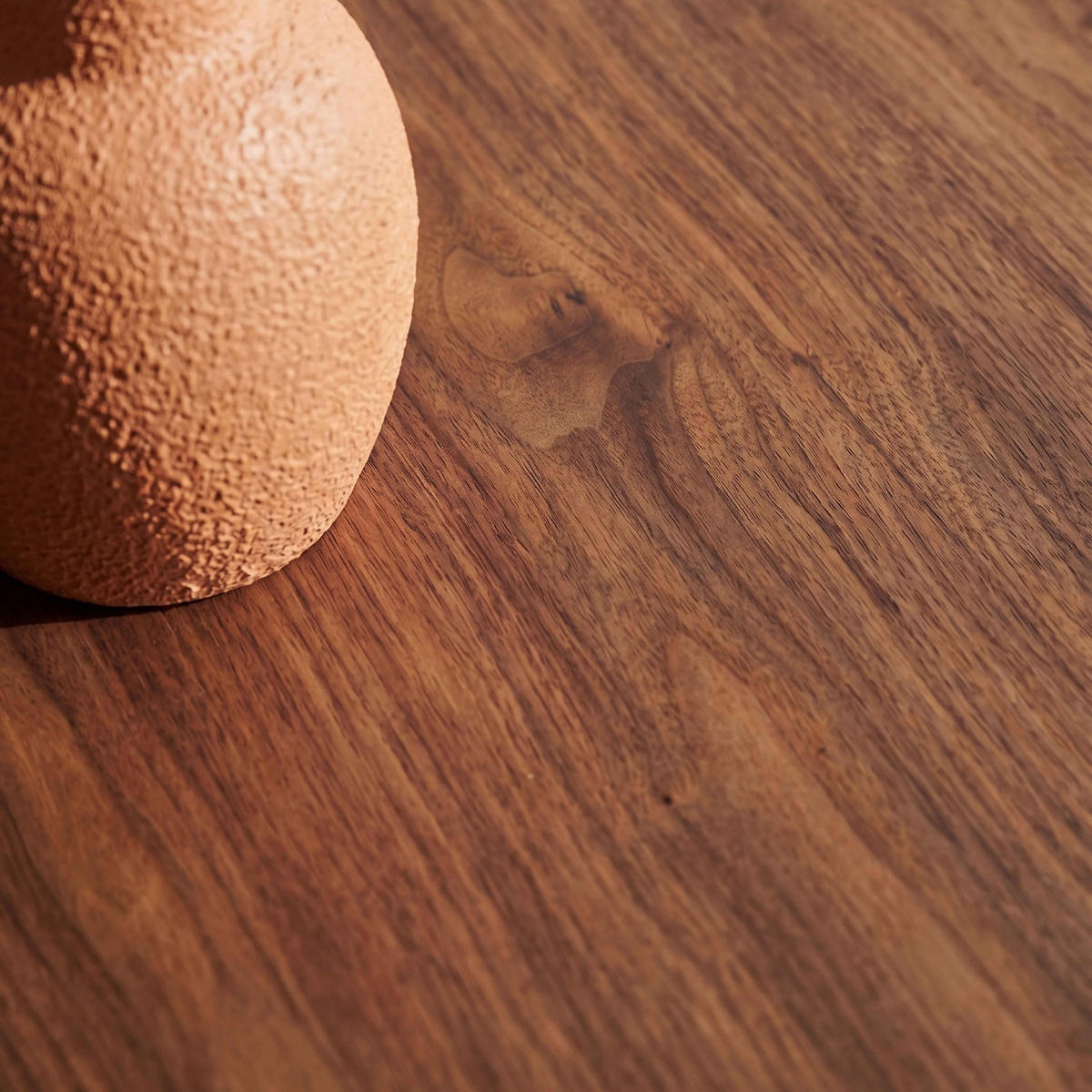 ESSTISCH, dunkles Holzeffekt - Braun, Holz (90/180/75cm) - Oviala