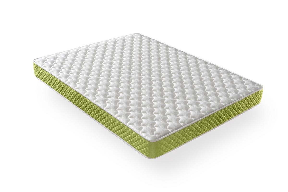 KALTSCHAUMMATRATZE Evergreen H3/H4 90x190 - Weiß, Textil (90/190cm) - Dagostino Home