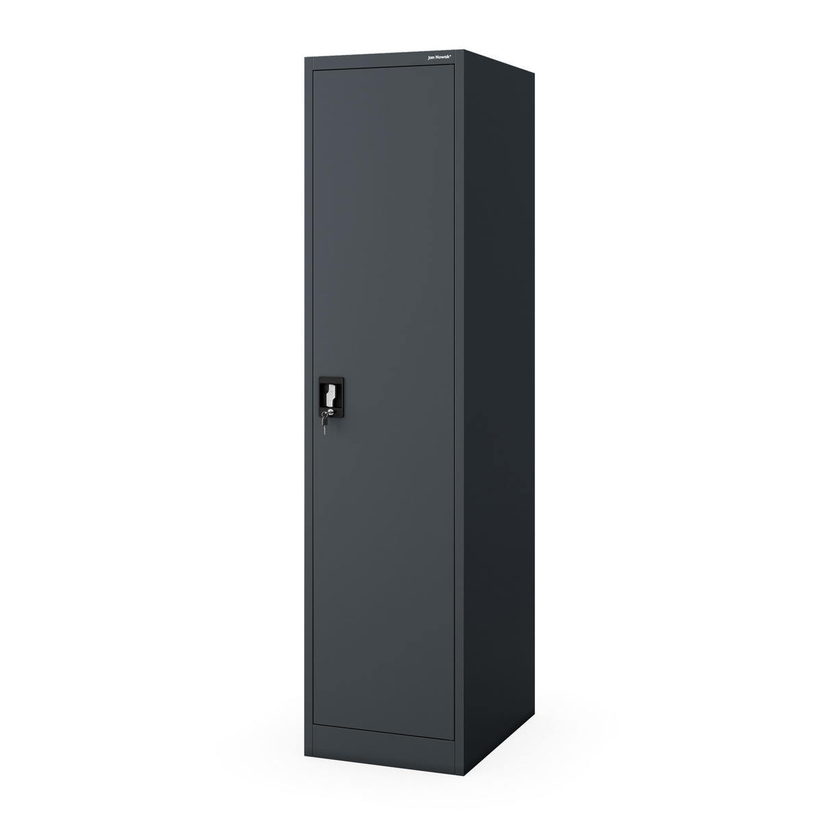 AKTENSCHRANK ALEX D600 - Anthrazit, Metall (45/185/60cm) - Jan Nowak