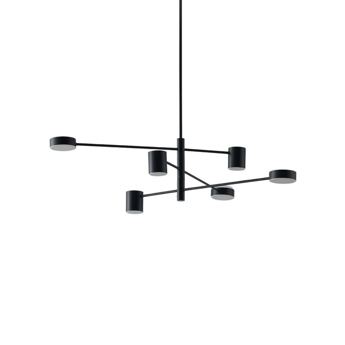 HÄNGELEUCHTE Forenza, Schwarz, 26cm - Schwarz, Metall (26/104/26cm) - KOSILUM