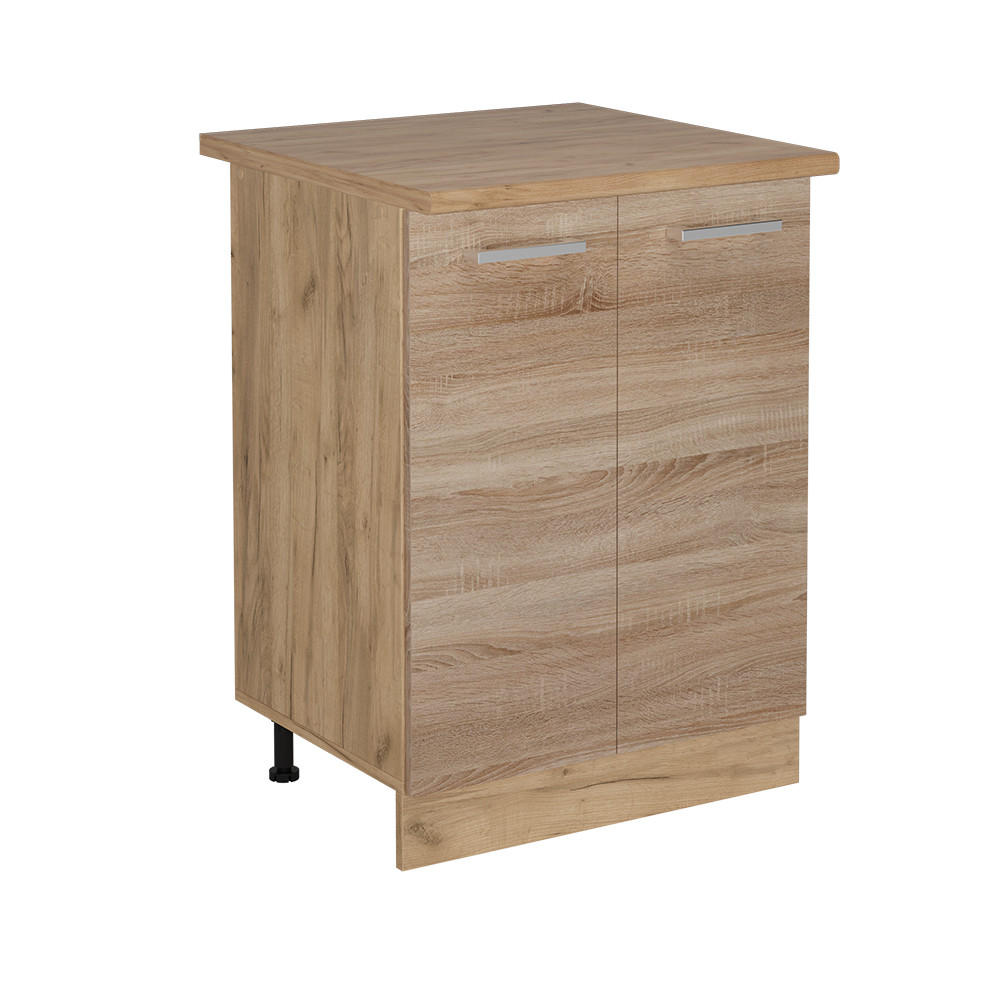 K&Ouml;KSUNDERSK&Aring;P R-Line Sonoma 60 cm , AP Oak Sonoma ek, Ekf&auml;rgad 81.6/60/60 cm
