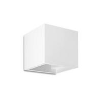 WANDLEUCHTE Nevada, Weiß, 11.5cm - Weiß, Naturmaterialien (11.5/11.5/11.5cm) - KOSILUM