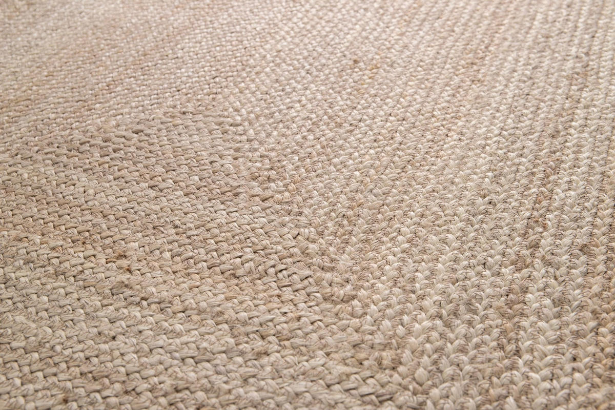 TEPPICH Design handgefertigt Jute bruin - Braun, Naturmaterialien (120/170cm) - AFK Living