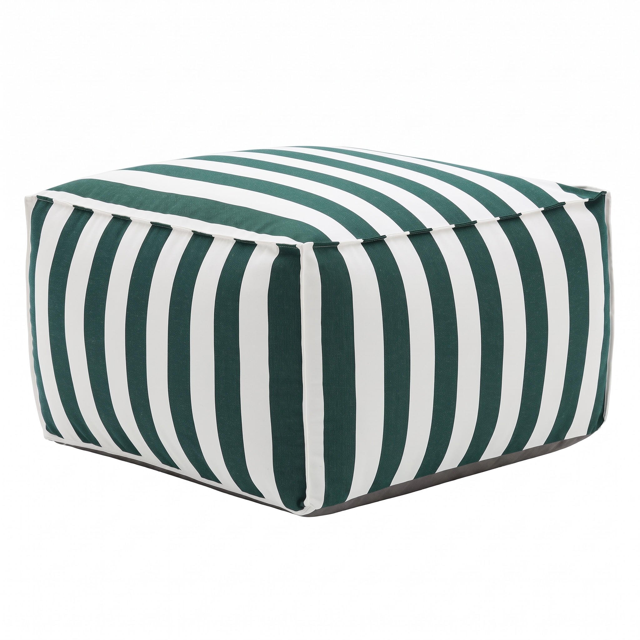 OUTDOOR Pouf Sitzsack SOFT für Garten & Terrasse, Grün - Grün, Textil (70/40/70cm) - Muffo