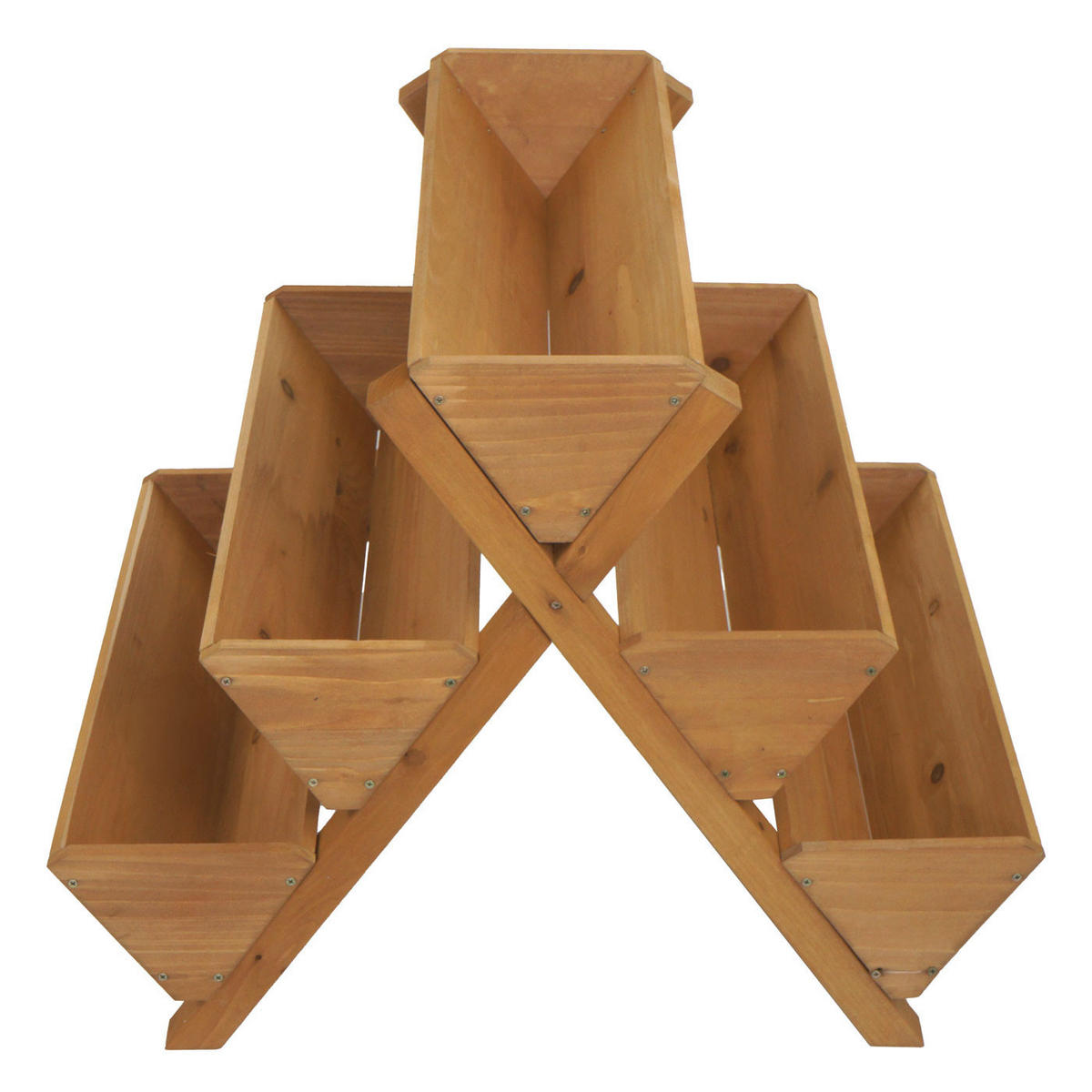 PFLANZTREPPE 56x56x70cm Natur - Naturfarben, Holz (56/56/70cm) - PROREGAL