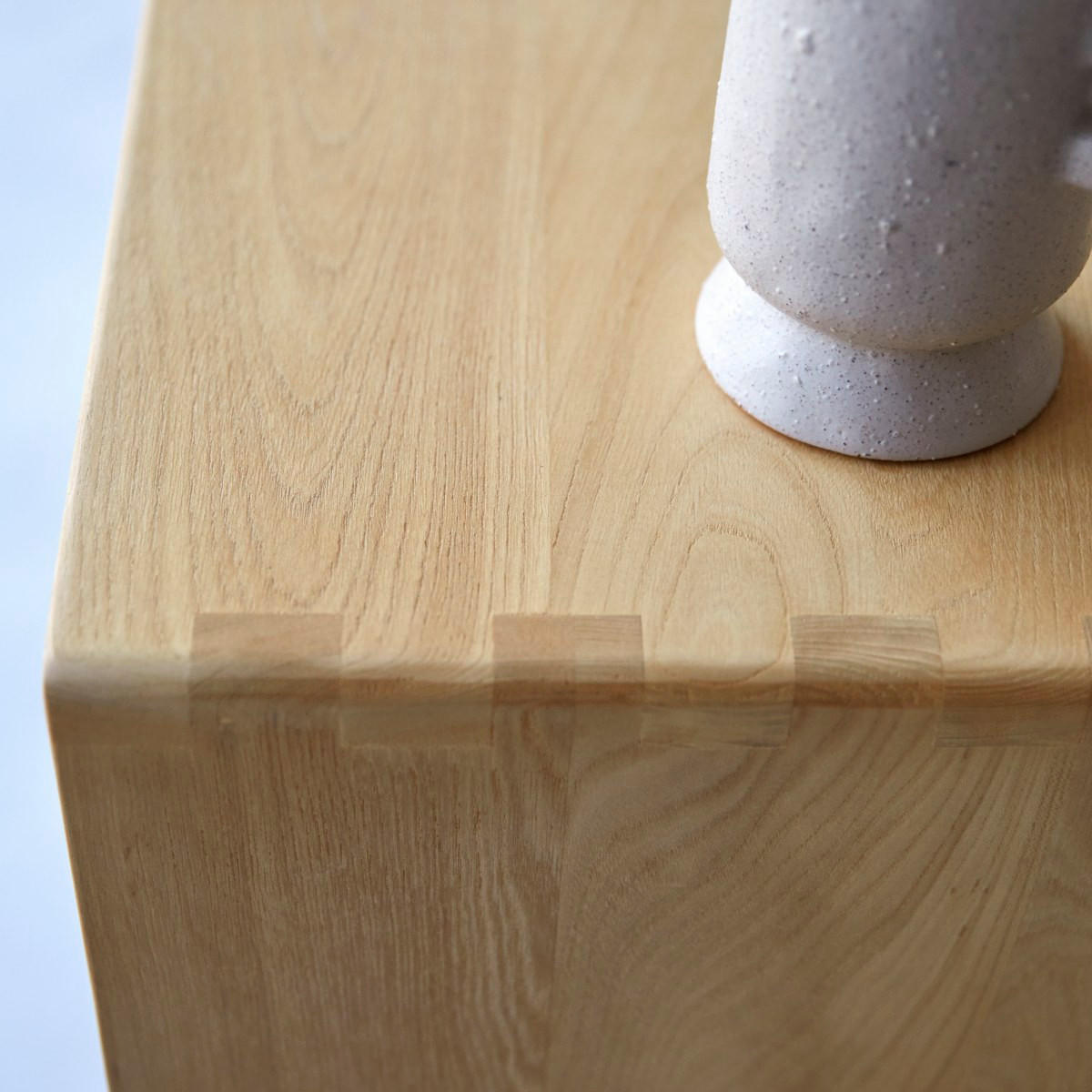 HOCHSCHRANK Luis Natur aus Ulme - Naturfarben, Holz (45/135/35cm) - Tikamoon