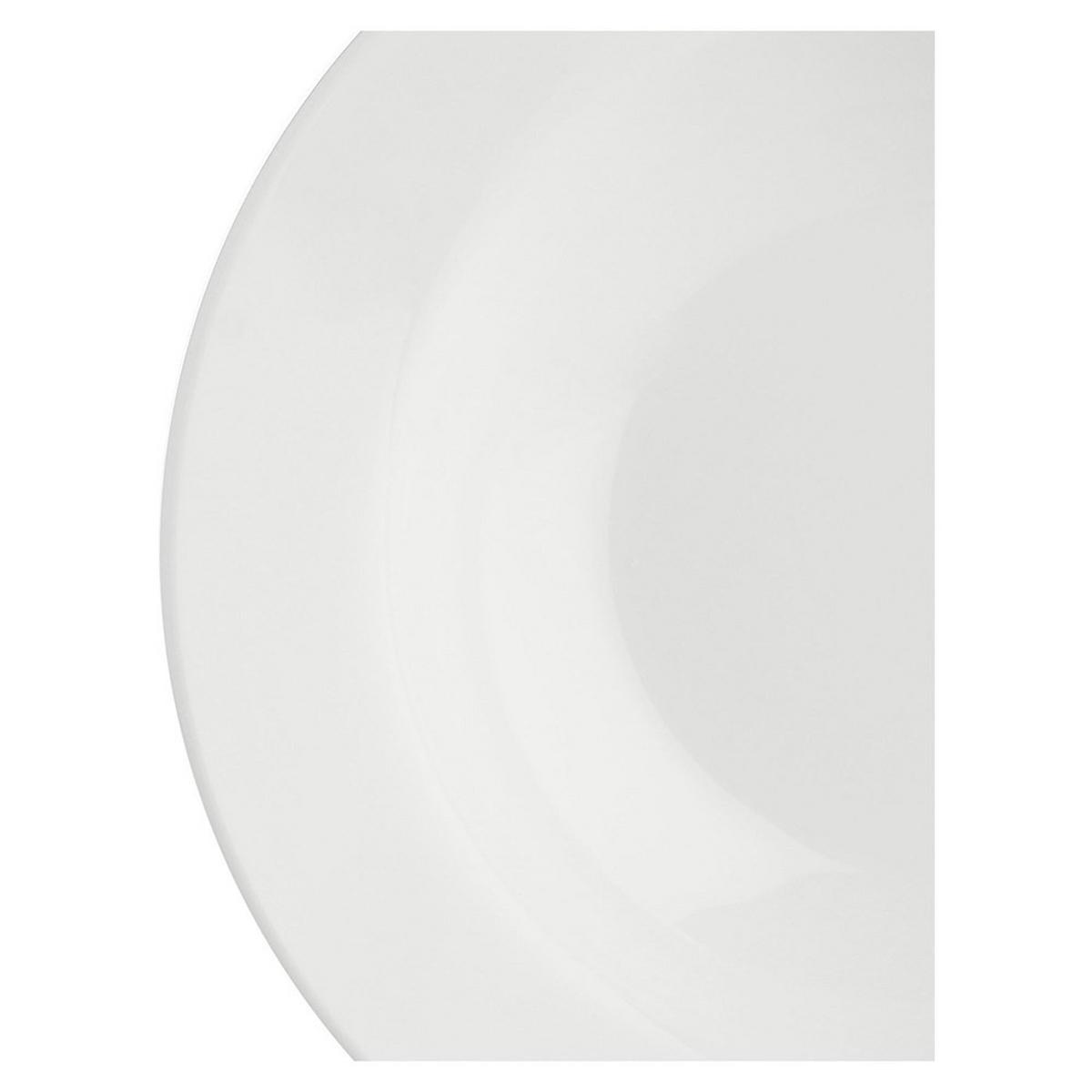 TELLER Weiß 23/23/2 cm P00420002FZ - Weiß, Keramik (23cm) - La Porcellana Bianca 