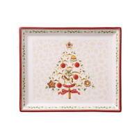 GEBÄCKPLATTE Winter Bakery Delight bunt 27,5 x 23 cm - Multicolor, Keramik (22.7/2.7/27.4cm) - Villeroy & Boch