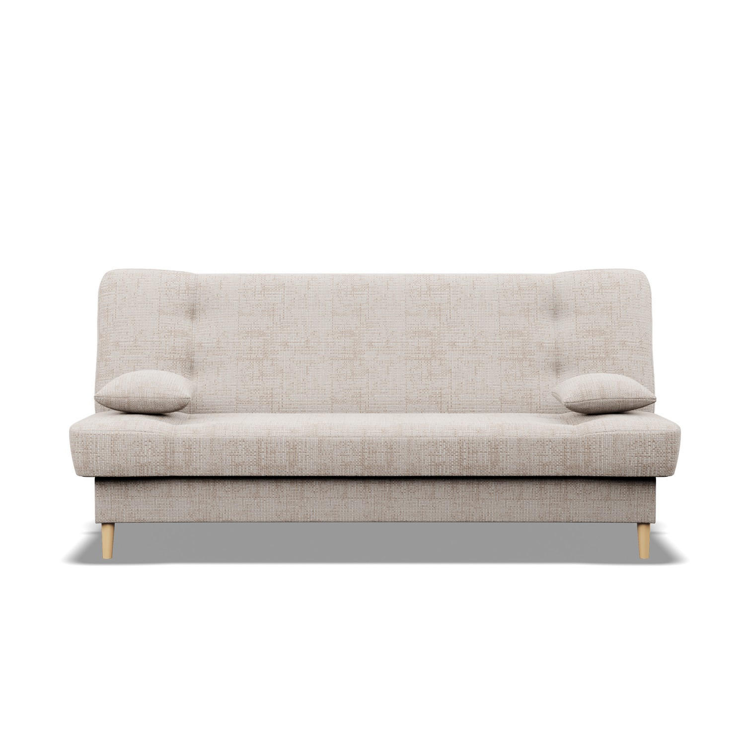 SOFA 3-SITZER MIT SCHLAFFUNKTION SAVANA Beige - Beige, Textil (93/96/200cm) - Mebligo