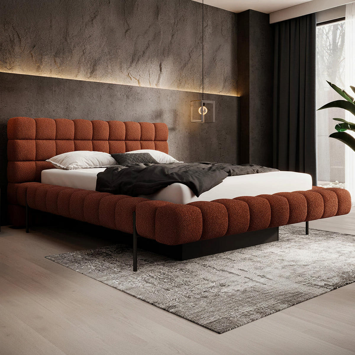 TODO - Orange, Holz (160/200cm) - Petits-meubles