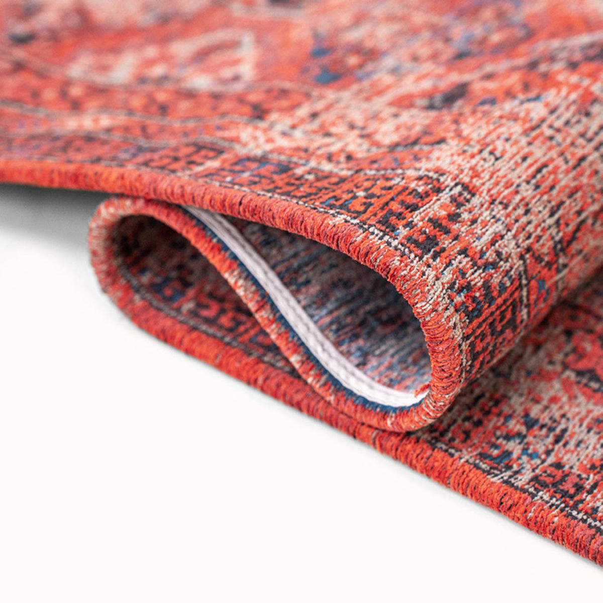 TEPPICH 782 Red Brick Antiquarian Hadschlu 200/280 cm - Rot, Textil (200/280cm) - Louis De Poortere
