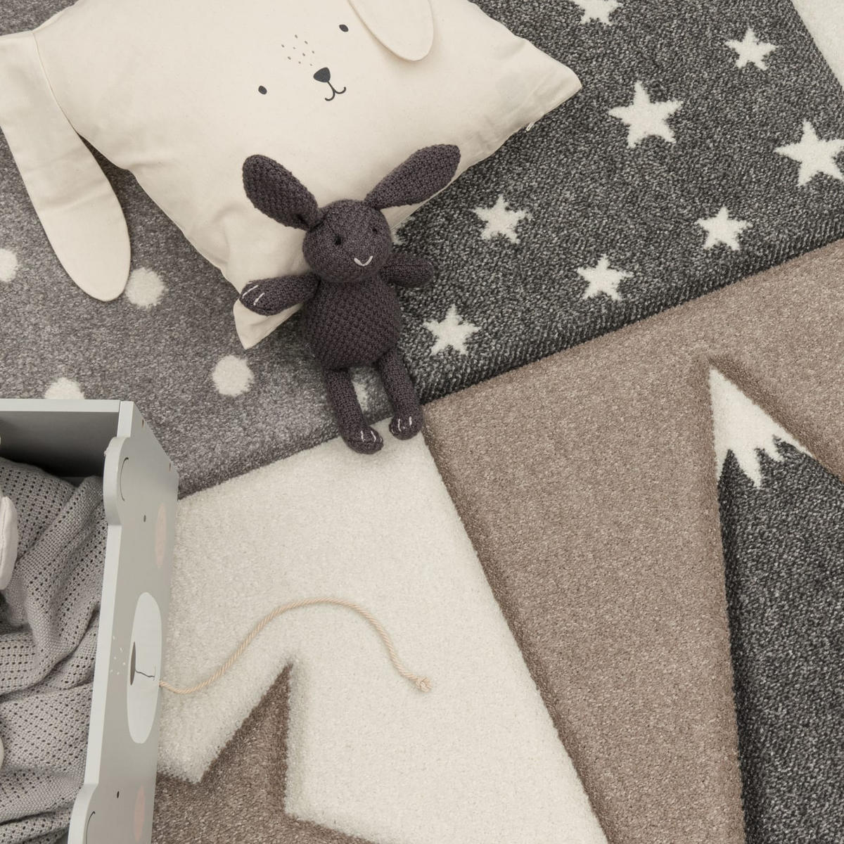 COSMO 340 BEIGE 200D - Beige, Kunststoff (200/200cm) - Paco Home