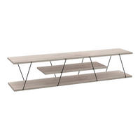 LOWBOARD Säffle - Eichefarben, Holzwerkstoff (143/30/33cm) - [en.casa]