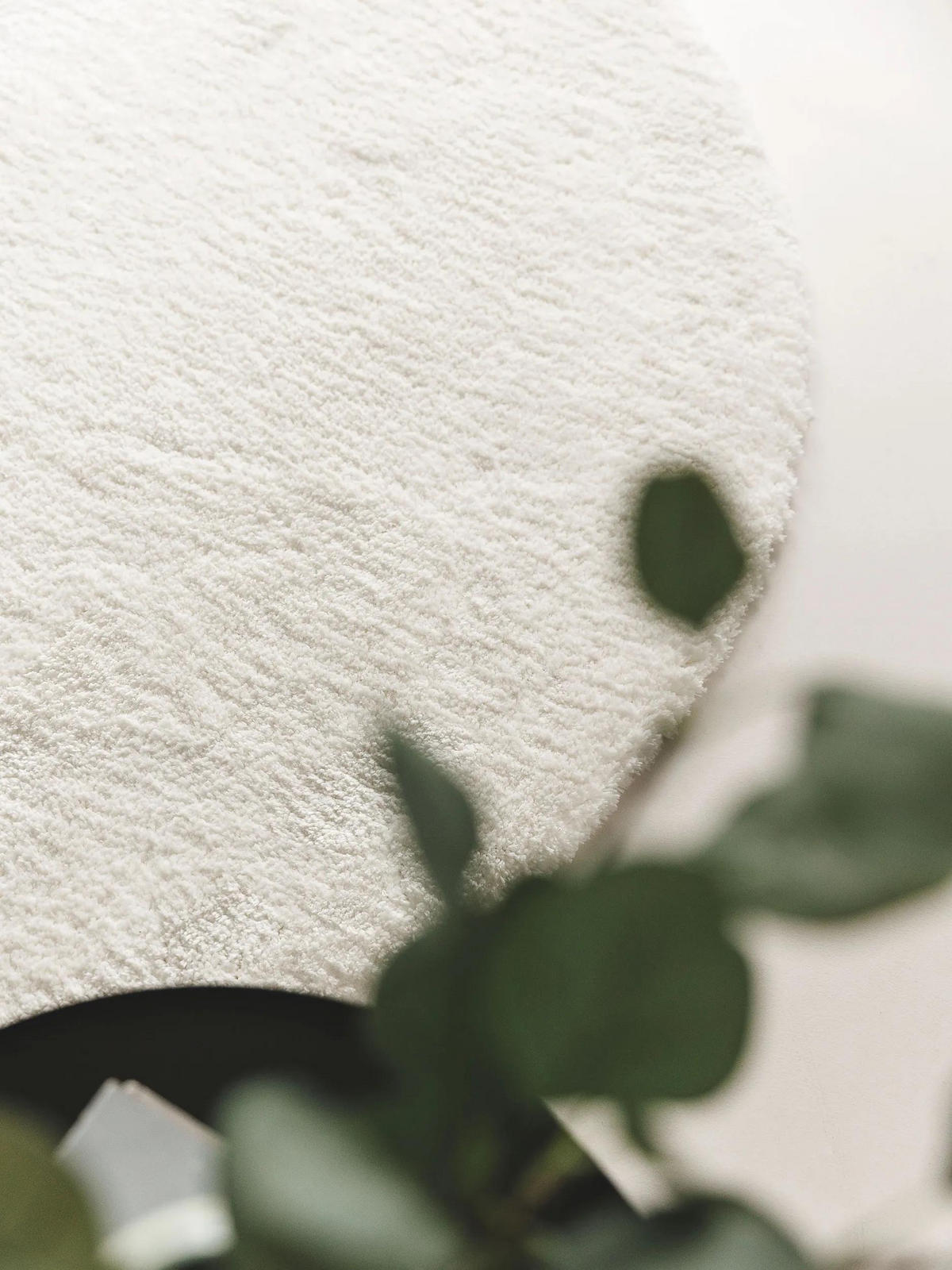 HOCHFLORTEPPICH rund Cloudy Cream ø 160 cm rund - Creme, Textil (160/160cm) - benuta Nest