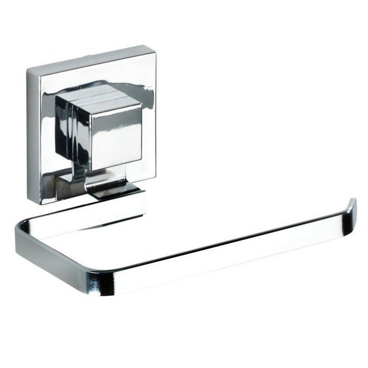 TOILETTENPAPIERHALTER Befestigen ohne bohren 11/14/6 cm - Silberfarben, Metall (14/6/11cm) - Wenko
