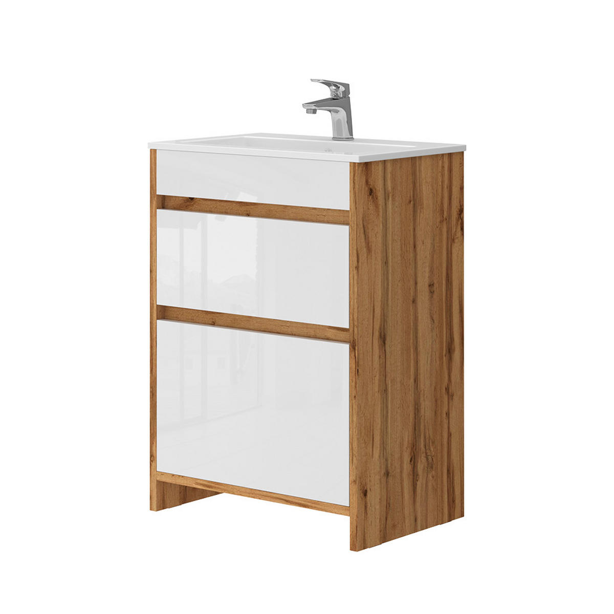 Honigeiche, Holzwerkstoff (59.6/81.9/40cm) - Vicco