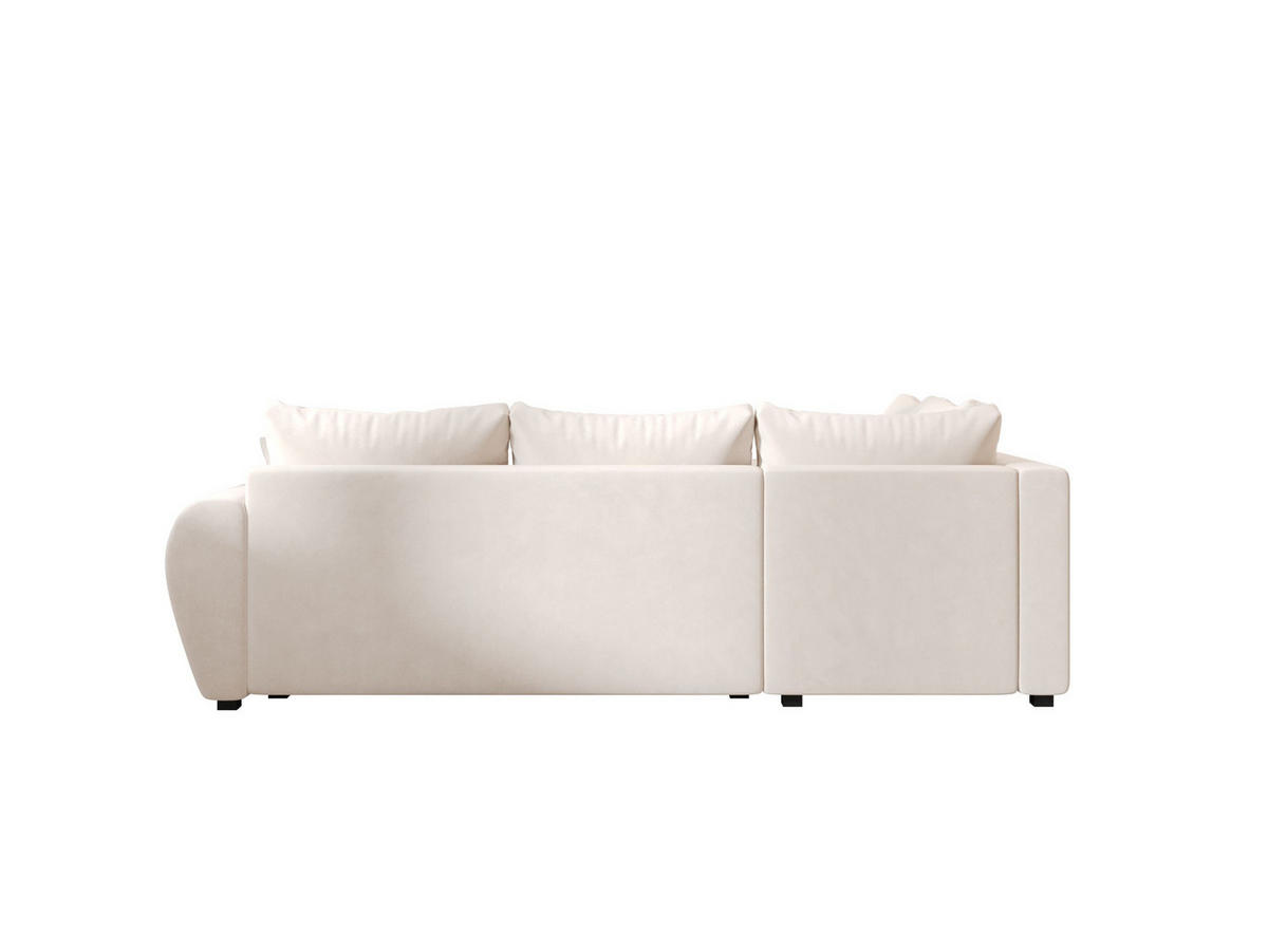 ECKSOFA MOLISA L PLUS Itaka 16 Links mit Schlaffunktion - Beige, Textil (235/175cm) - Bedante