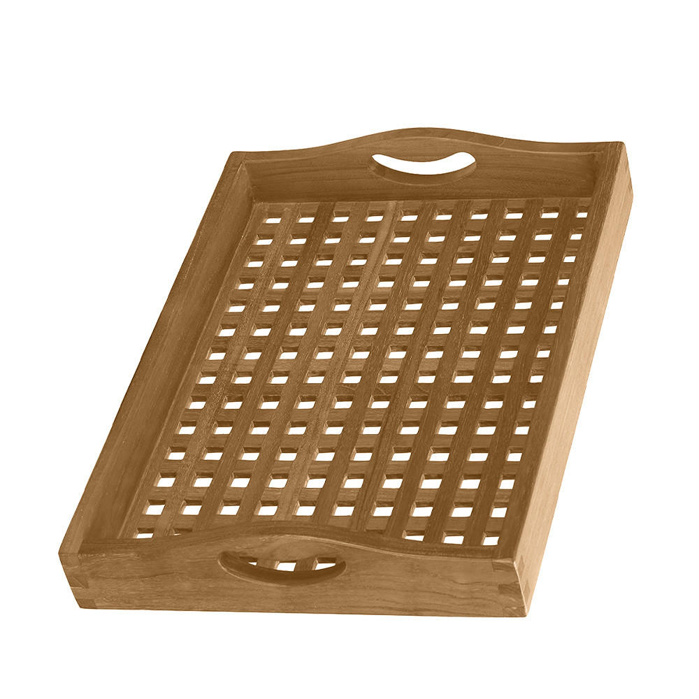 TABLETT Bawa Braun - Braun, Holz (46/51/82cm) - Concept Usine