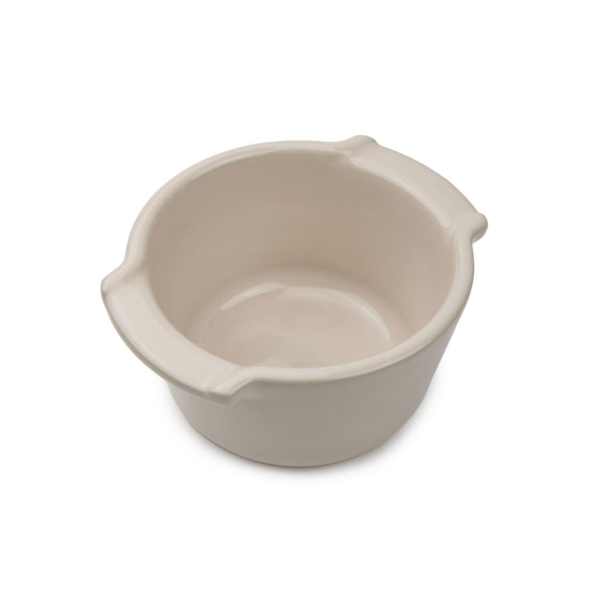 AUFLAUFFORM Ramekin 2er Set Keramik Ecru Ofenfest - Weiß, Keramik (11/11/5.6cm) - PEUGEOT