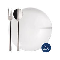 PASTA-SET Pasta Passion weiß 6er Set - Weiß, Keramik (1/1/1cm) - Villeroy & Boch