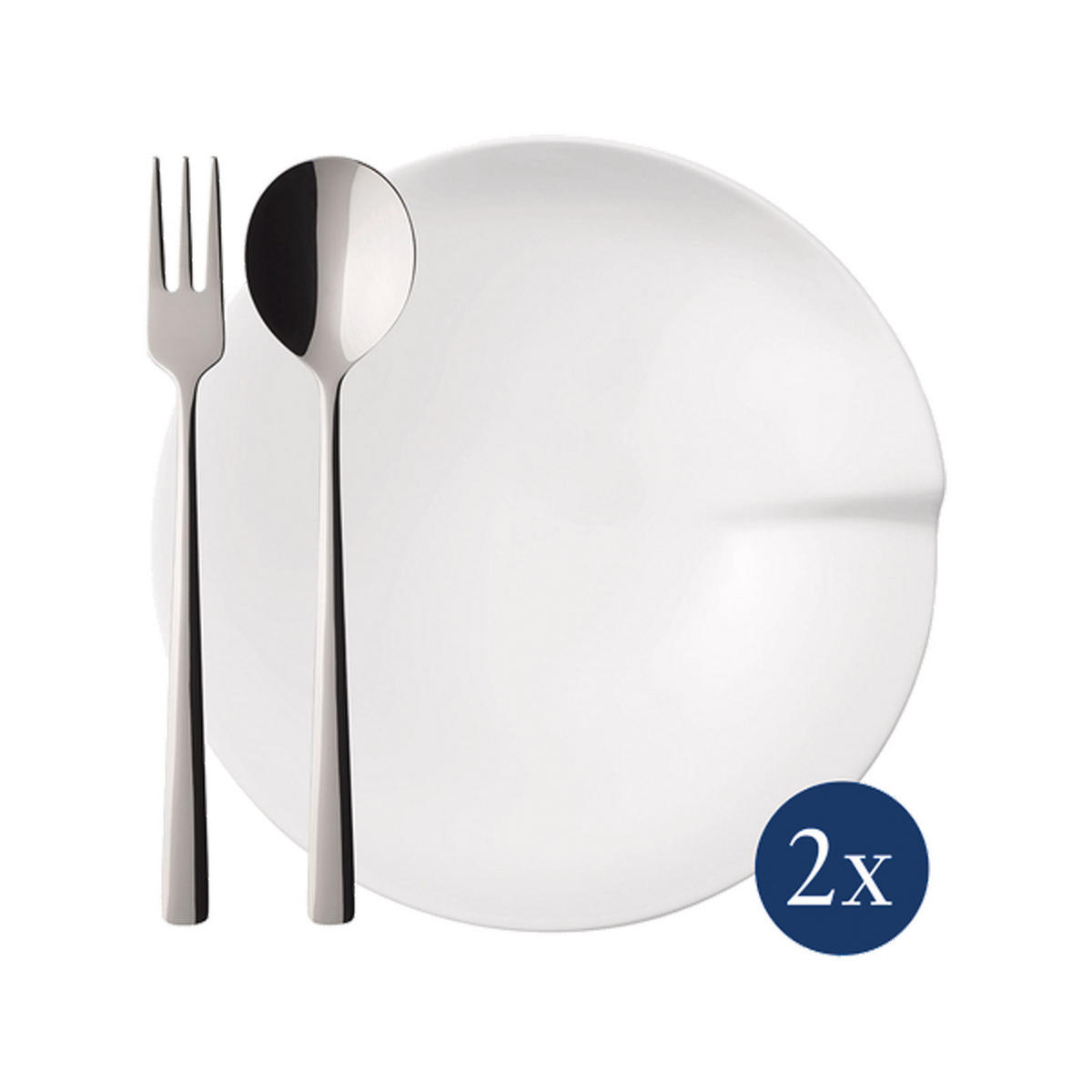 PASTA-SET Pasta Passion weiß 6er Set - Weiß, Keramik (1/1/1cm) - Villeroy & Boch