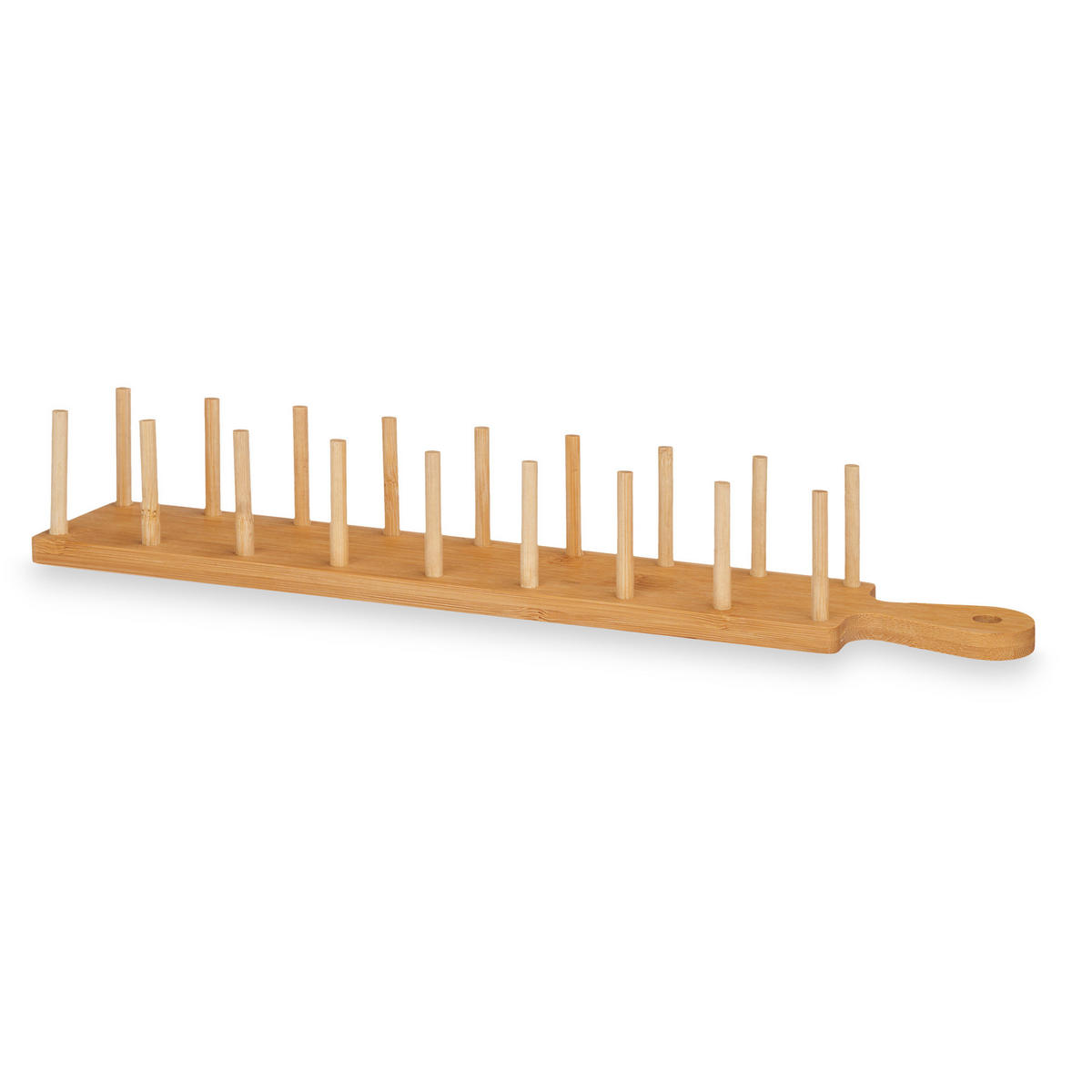 BAMBUSSTÄNDER für 8 Taco Mex Braun 6/41/7 cm - Braun, Naturmaterialien (41/7/6cm) - Kinvara