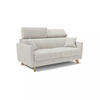 SCHLAFSOFA Francy - Weiß, Metall (180/92/97cm) - Divani.store