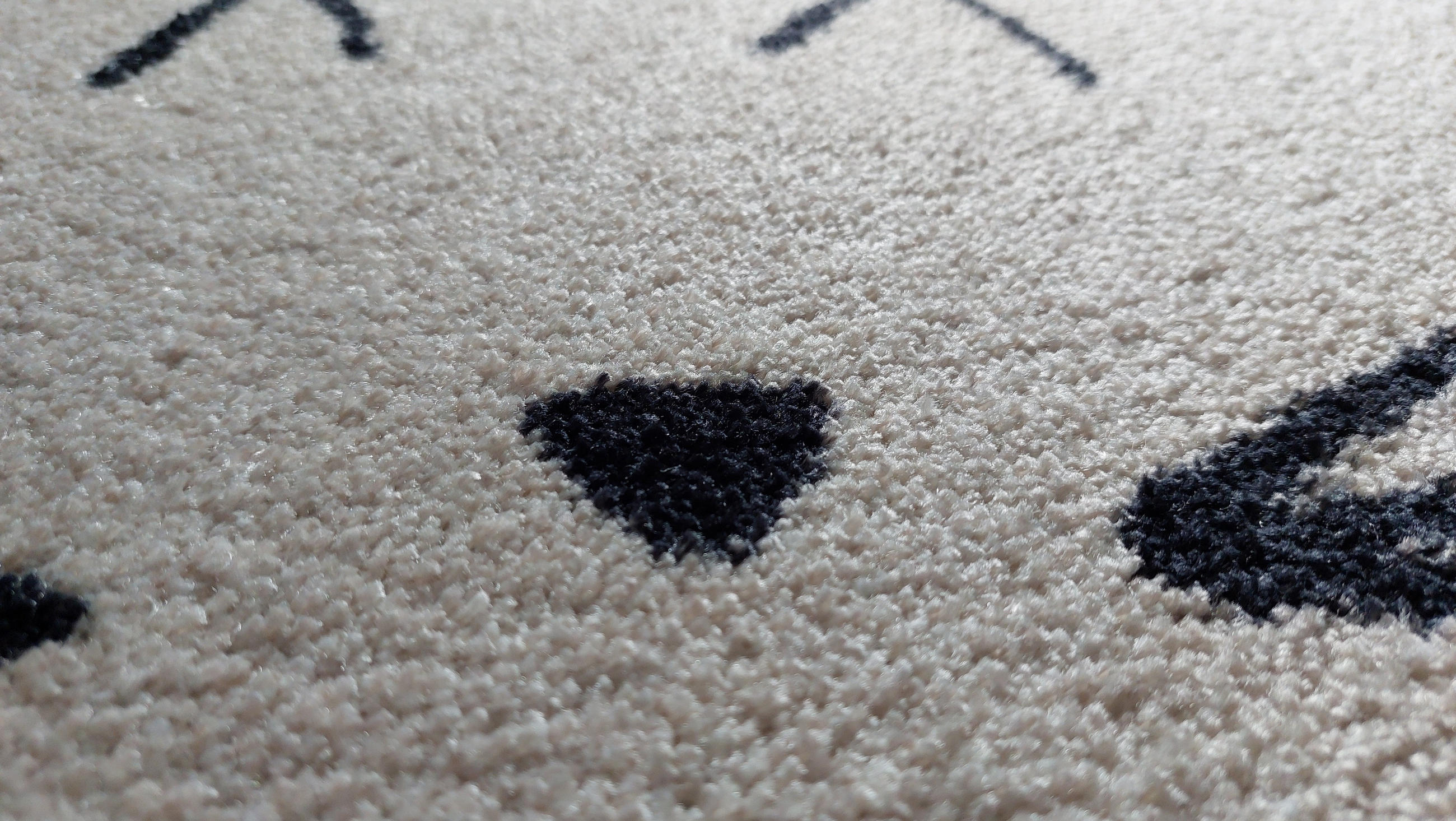 INDOOR FUßMATTE "Dory" mit Motiv "Katze" Beige 50 x 75 cm - Beige/Schwarz, Kunststoff/Textil (50/75cm) - MAD ABOUT MATS